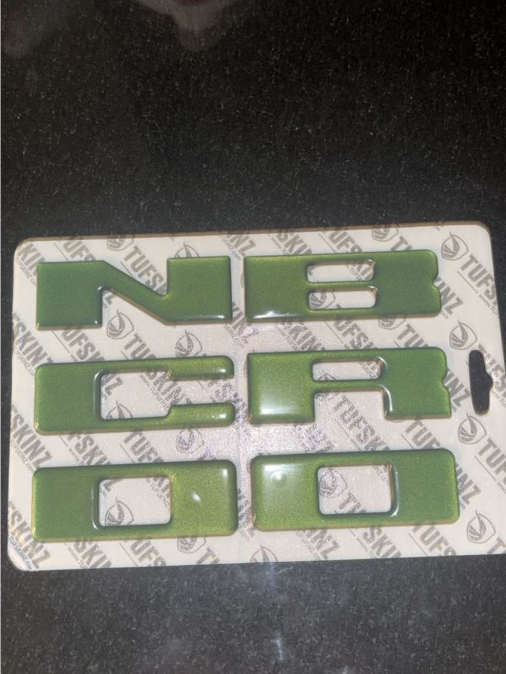 Ford Bronco Sport Grille Letters💚